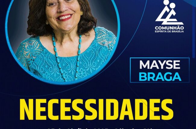 Palestra na Comunhão Espírita de Brasília – 5 de abril de 2025